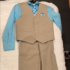 Boys 4 piece suit